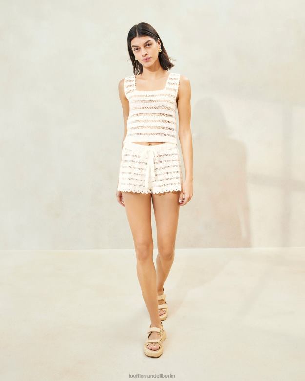Loeffler Randall Frauen Sigrid gehäkelte Shorts RHV8H235 natürlich Kleidung