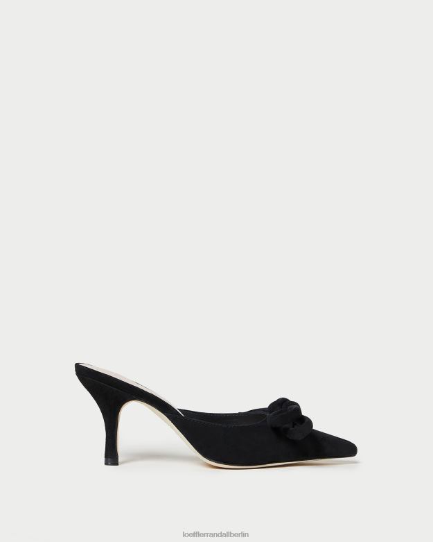 Loeffler Randall Frauen Amyra Bow Kitten Mule RHV8H57 Schwarz Schuhe