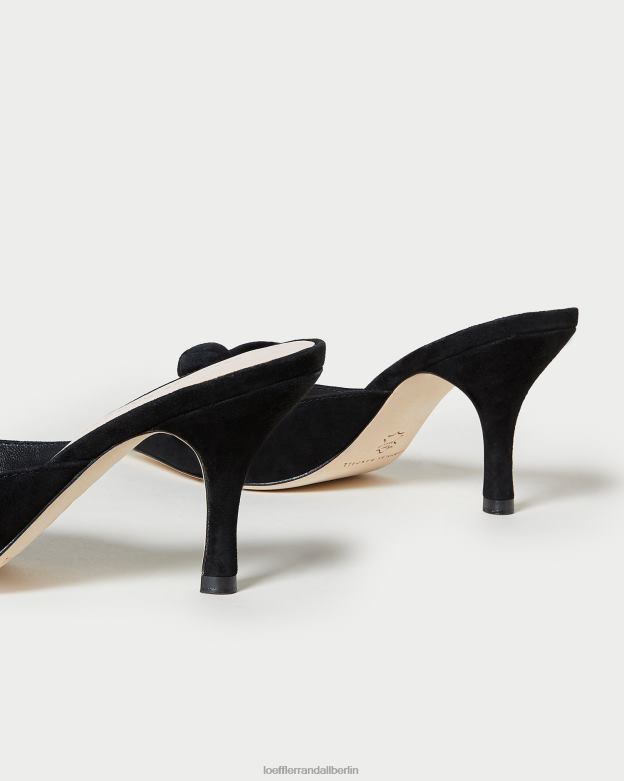 Loeffler Randall Frauen Amyra Bow Kitten Mule RHV8H57 Schwarz Schuhe