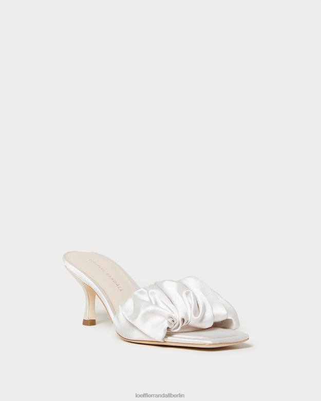 Loeffler Randall Frauen Bianca Kitten-Heel-Mule RHV8H65 Creme Schuhe