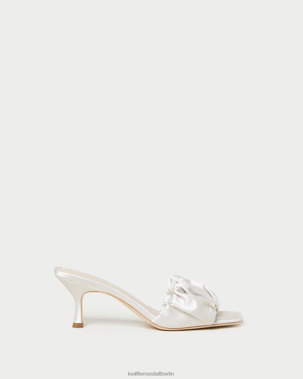 Loeffler Randall Frauen Bianca Kitten-Heel-Mule RHV8H65 Creme Schuhe