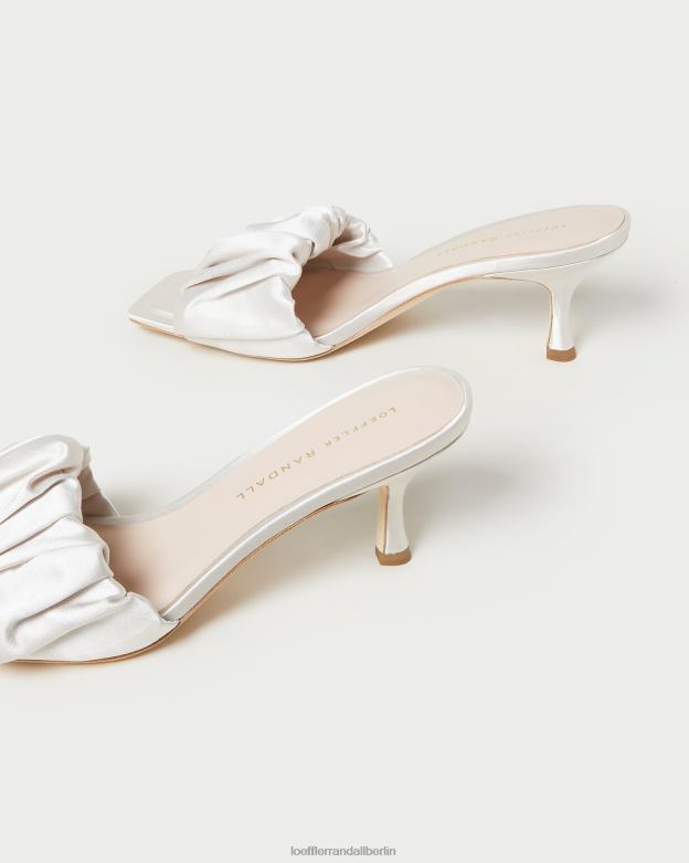 Loeffler Randall Frauen Bianca Kitten-Heel-Mule RHV8H65 Creme Schuhe