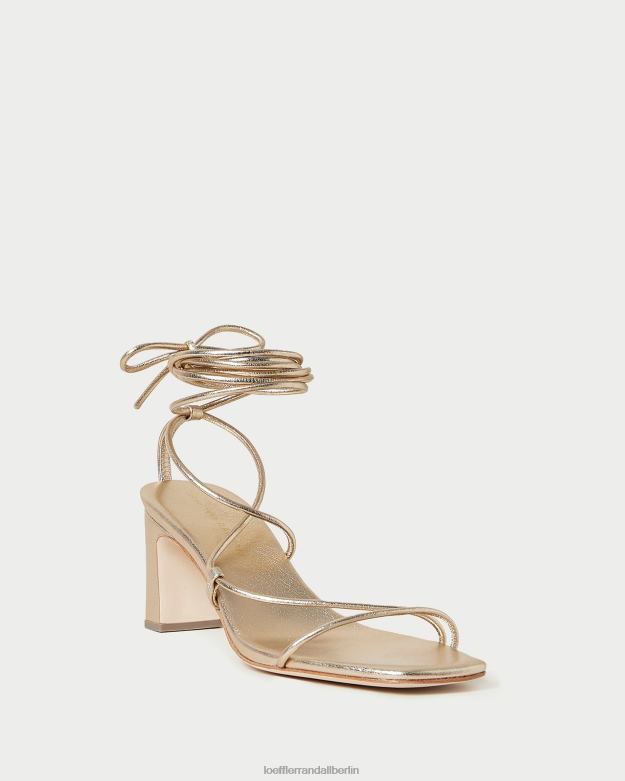 Loeffler Randall Frauen Cosette-Knöchelwickelabsatz RHV8H37 Sekt Schuhe