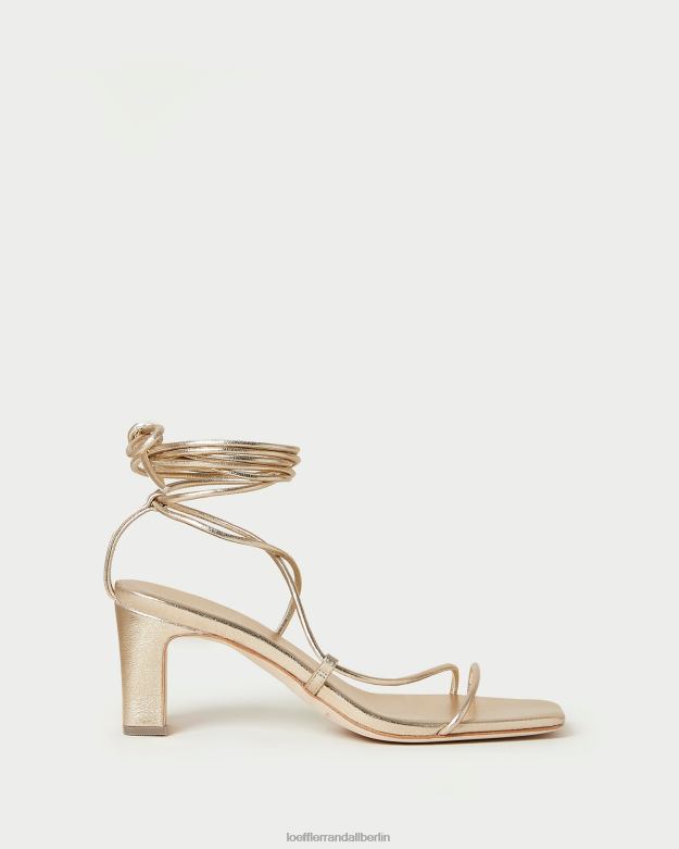 Loeffler Randall Frauen Cosette-Knöchelwickelabsatz RHV8H37 Sekt Schuhe