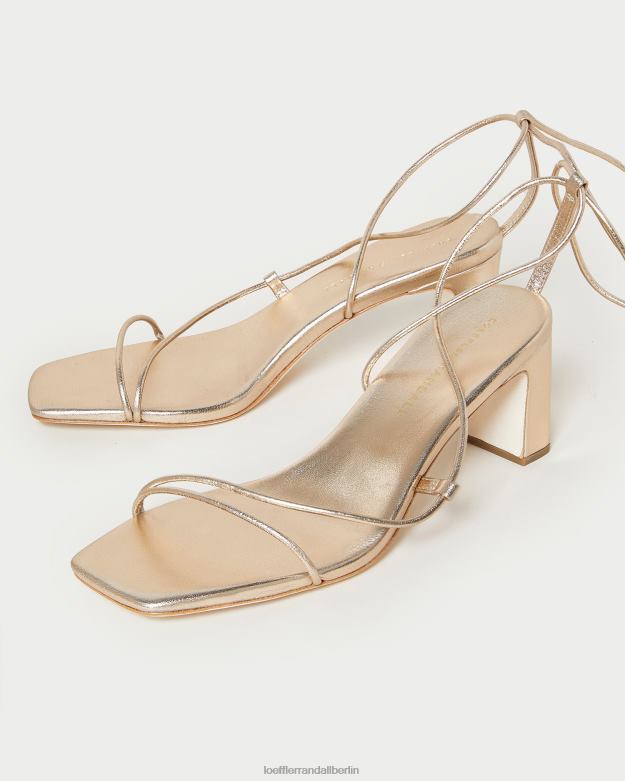 Loeffler Randall Frauen Cosette-Knöchelwickelabsatz RHV8H37 Sekt Schuhe