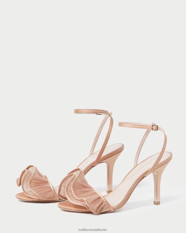 Loeffler Randall Frauen Estella-Sandale mit Rüschen und Absatz RHV8H91 Schönheit Schuhe