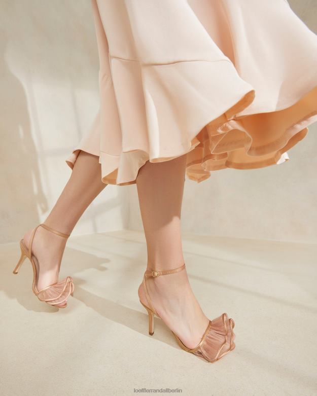 Loeffler Randall Frauen Estella-Sandale mit Rüschen und Absatz RHV8H91 Schönheit Schuhe