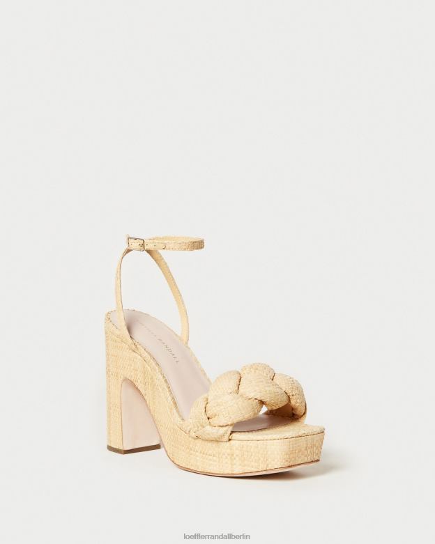 Loeffler Randall Frauen Fae-Plateauabsatz RHV8H21 natürlich Schuhe
