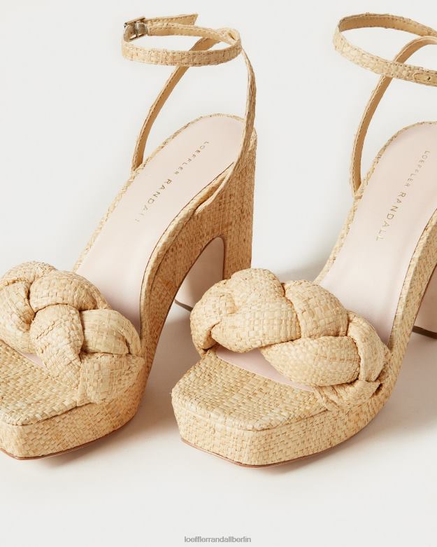 Loeffler Randall Frauen Fae-Plateauabsatz RHV8H21 natürlich Schuhe