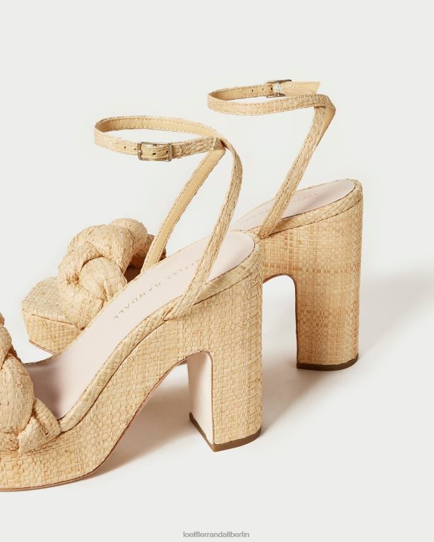 Loeffler Randall Frauen Fae-Plateauabsatz RHV8H21 natürlich Schuhe