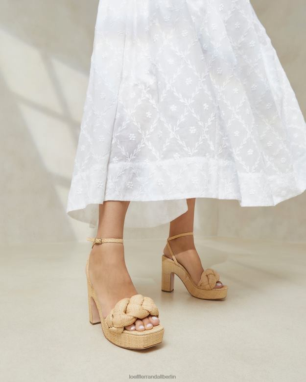 Loeffler Randall Frauen Fae-Plateauabsatz RHV8H21 natürlich Schuhe