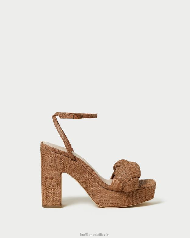 Loeffler Randall Frauen Fae-Plateauabsatz RHV8H56 braun Schuhe