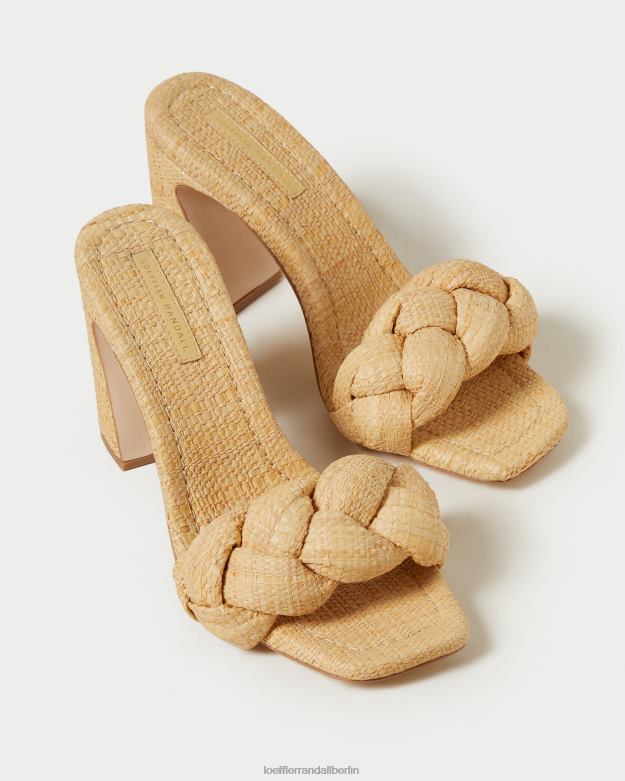 Loeffler Randall Frauen Freya geflochtene Curve-Mule RHV8H41 natürlich Schuhe