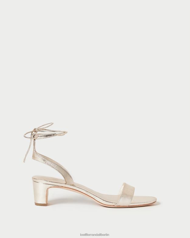 Loeffler Randall Frauen Jackie-Sandale mit mittelhohem Absatz RHV8H12 Sekt Schuhe