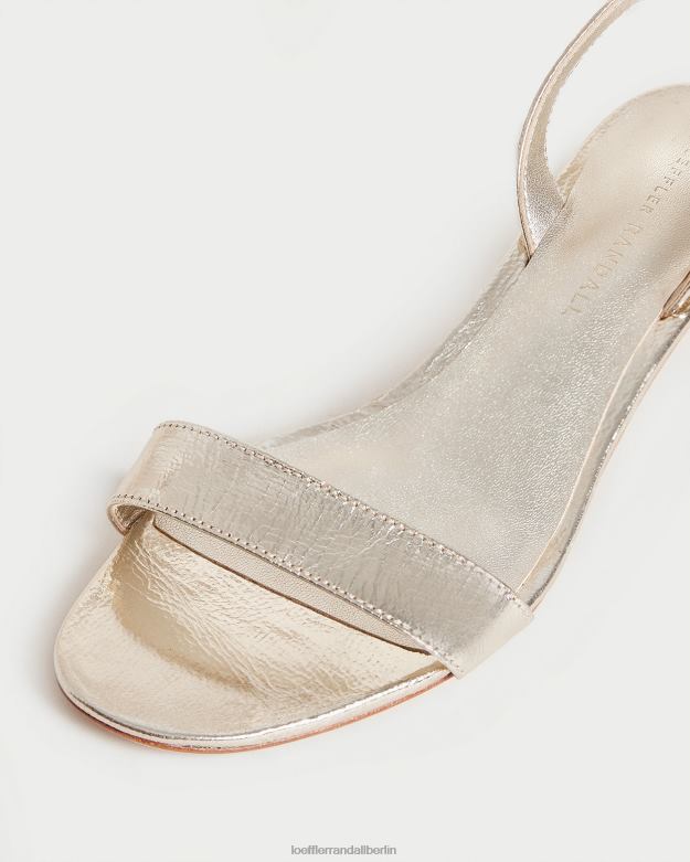 Loeffler Randall Frauen Jackie-Sandale mit mittelhohem Absatz RHV8H12 Sekt Schuhe
