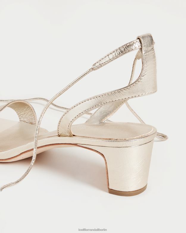 Loeffler Randall Frauen Jackie-Sandale mit mittelhohem Absatz RHV8H12 Sekt Schuhe