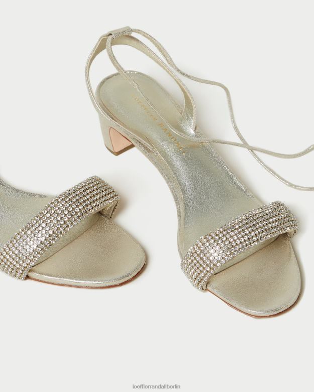 Loeffler Randall Frauen Jackie-Sandale mit mittelhohem Absatz RHV8H70 Cappuccino Schuhe