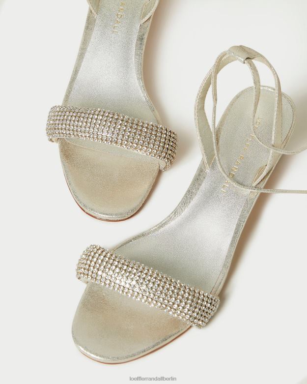 Loeffler Randall Frauen Jackie-Sandale mit mittelhohem Absatz RHV8H70 Cappuccino Schuhe
