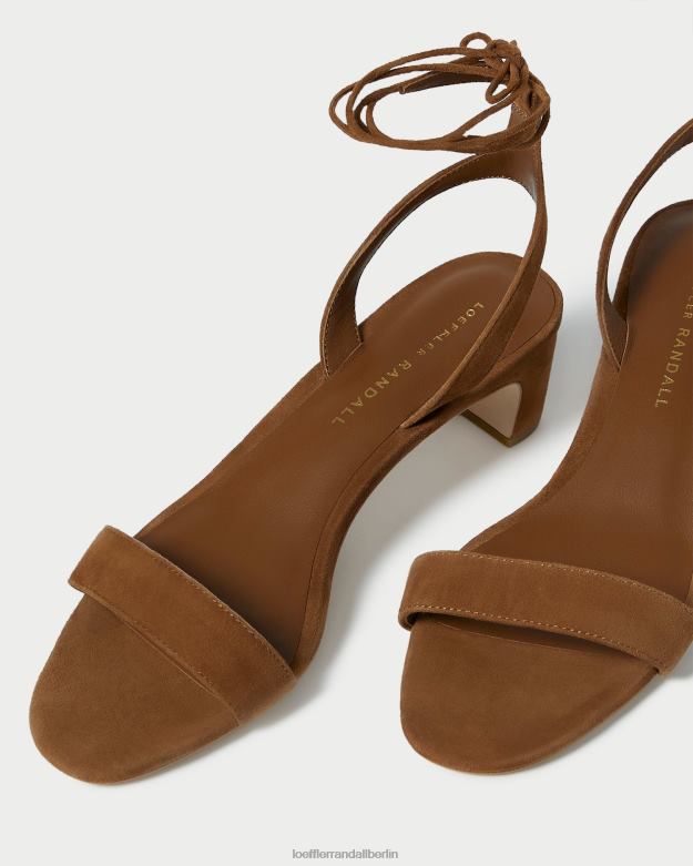 Loeffler Randall Frauen Jackie-Sandale mit mittelhohem Absatz RHV8H87 Kakao Schuhe