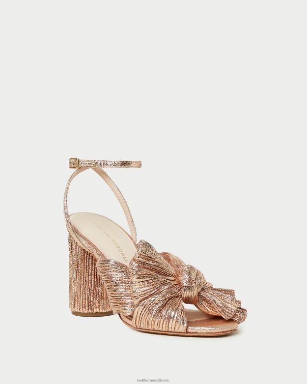 Loeffler Randall Frauen Kamelien-Faltenschleifenabsatz RHV8H72 Düne Schuhe