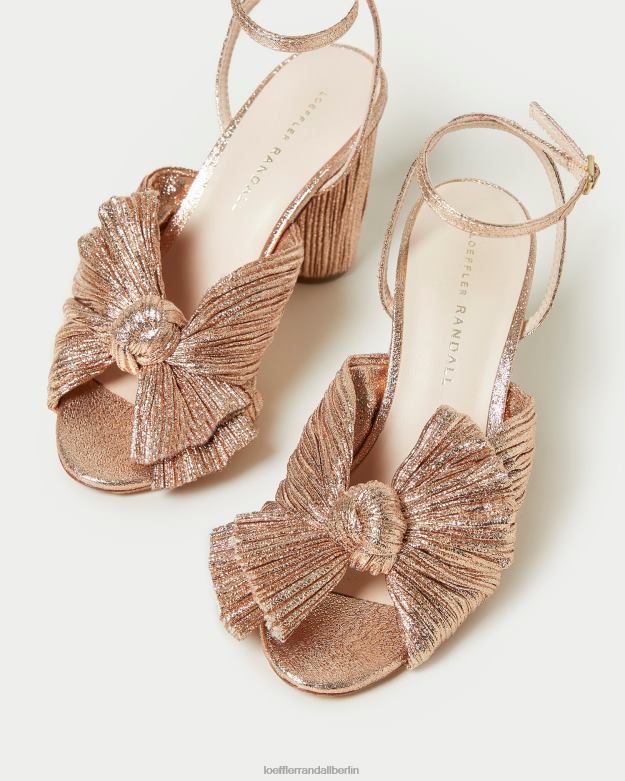 Loeffler Randall Frauen Kamelien-Faltenschleifenabsatz RHV8H72 Düne Schuhe
