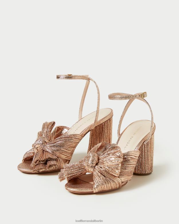 Loeffler Randall Frauen Kamelien-Faltenschleifenabsatz RHV8H72 Düne Schuhe