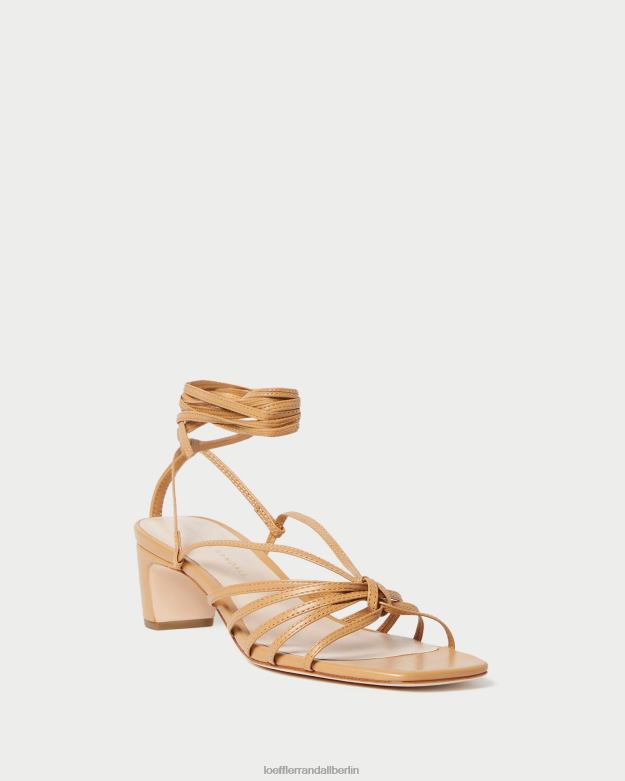 Loeffler Randall Frauen Lola-Knoten-Schnürschuh mit mittlerem Absatz RHV8H97 Honig Schuhe