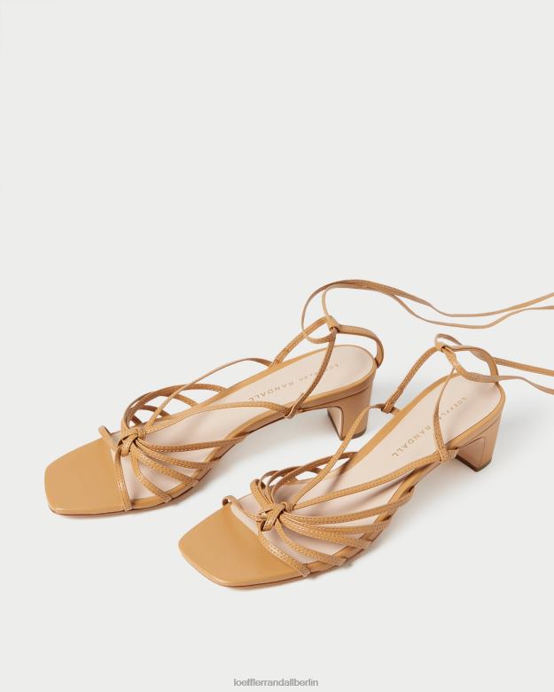 Loeffler Randall Frauen Lola-Knoten-Schnürschuh mit mittlerem Absatz RHV8H97 Honig Schuhe