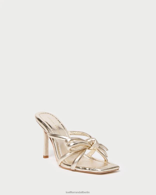 Loeffler Randall Frauen Margi-Schleifenabsatz RHV8H31 Sekt Schuhe