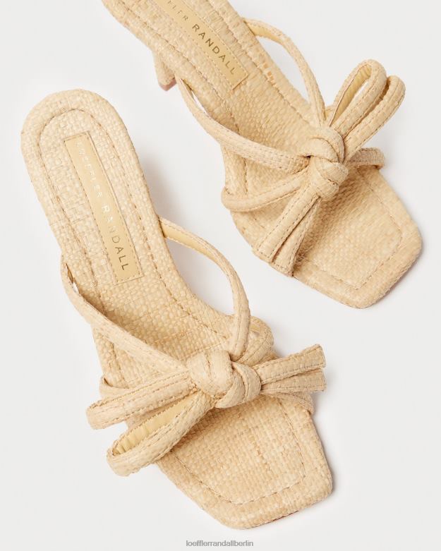 Loeffler Randall Frauen Margi-Schleifenabsatz RHV8H35 natürlich Schuhe