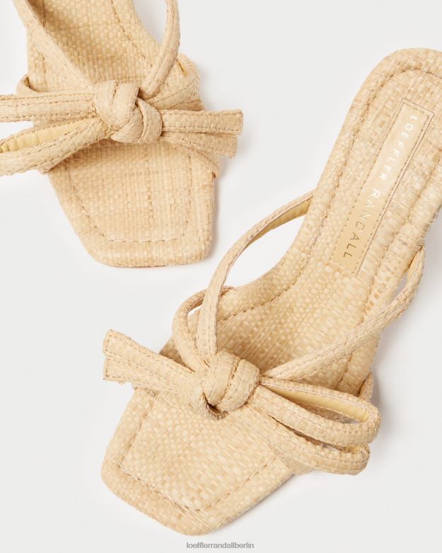 Loeffler Randall Frauen Margi-Schleifenabsatz RHV8H35 natürlich Schuhe