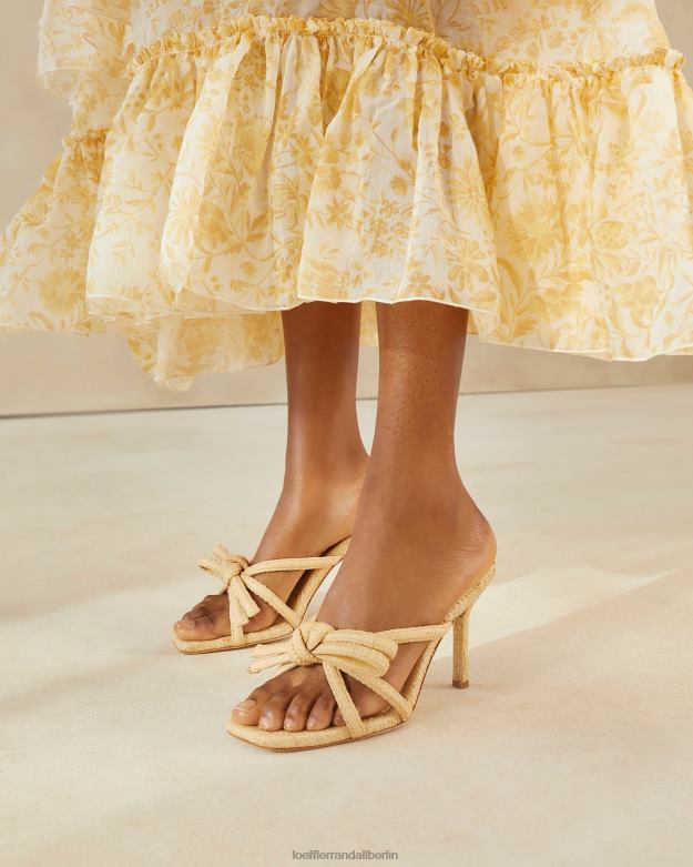 Loeffler Randall Frauen Margi-Schleifenabsatz RHV8H35 natürlich Schuhe