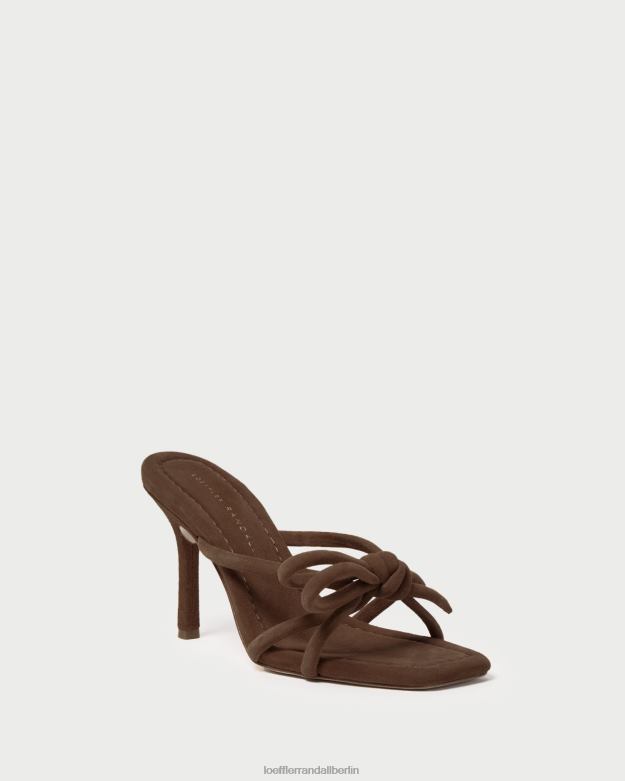 Loeffler Randall Frauen Margi-Schleifenabsatz RHV8H46 Kakao Schuhe