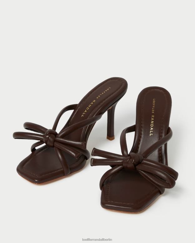 Loeffler Randall Frauen Margi-Schleifenabsatz RHV8H99 Schokolade Schuhe