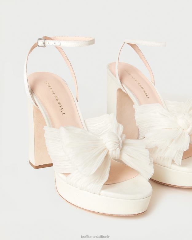 Loeffler Randall Frauen Natalia Plateau-Schleifenabsatz RHV8H14 Perle Schuhe