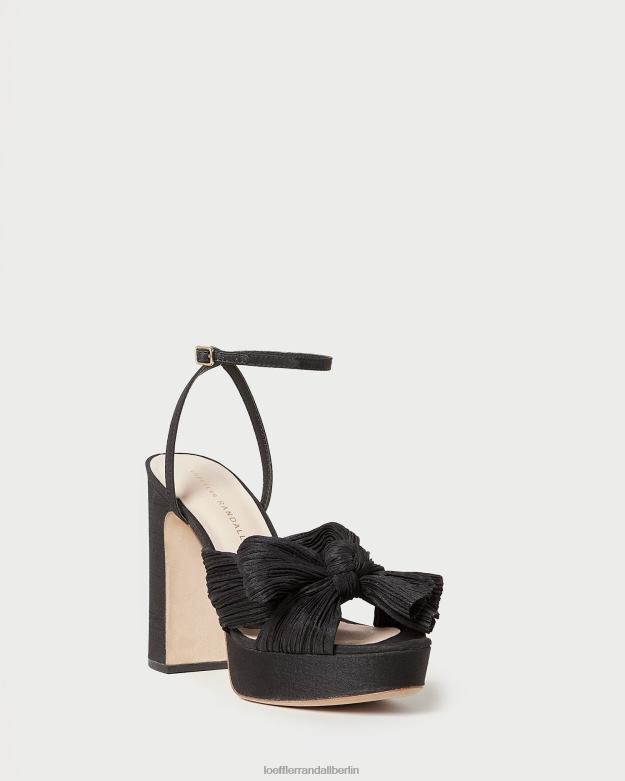 Loeffler Randall Frauen Natalia Plateau-Schleifenabsatz RHV8H23 Schwarz Schuhe
