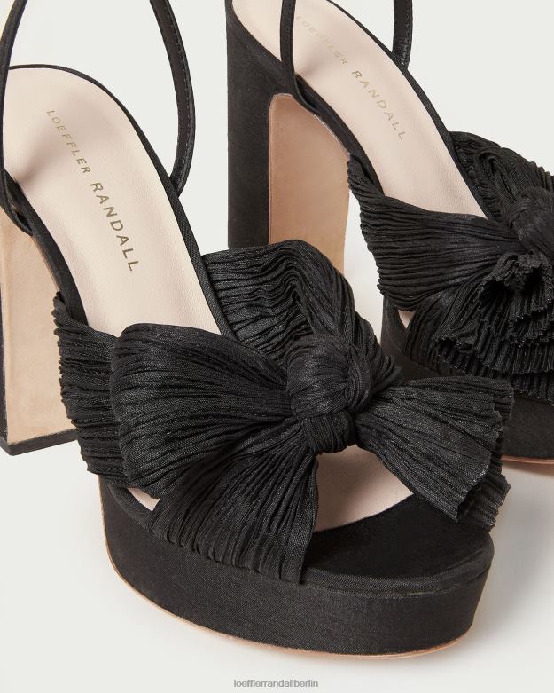 Loeffler Randall Frauen Natalia Plateau-Schleifenabsatz RHV8H23 Schwarz Schuhe