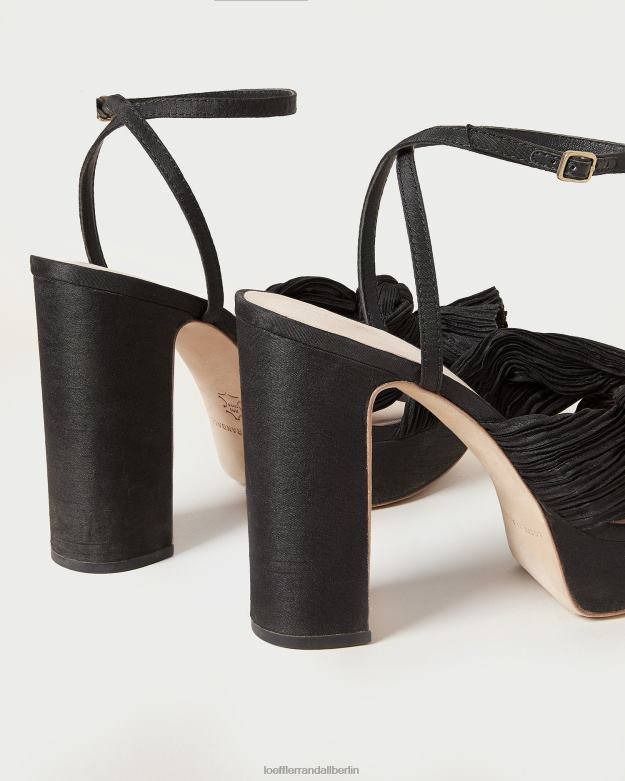 Loeffler Randall Frauen Natalia Plateau-Schleifenabsatz RHV8H23 Schwarz Schuhe