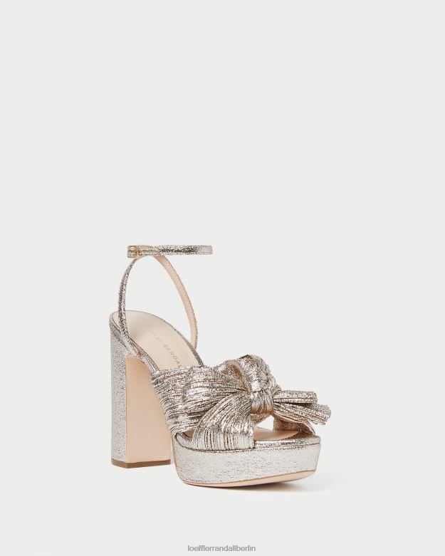 Loeffler Randall Frauen Natalia Plateau-Schleifenabsatz RHV8H68 Sekt Schuhe