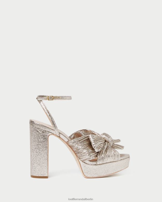 Loeffler Randall Frauen Natalia Plateau-Schleifenabsatz RHV8H68 Sekt Schuhe