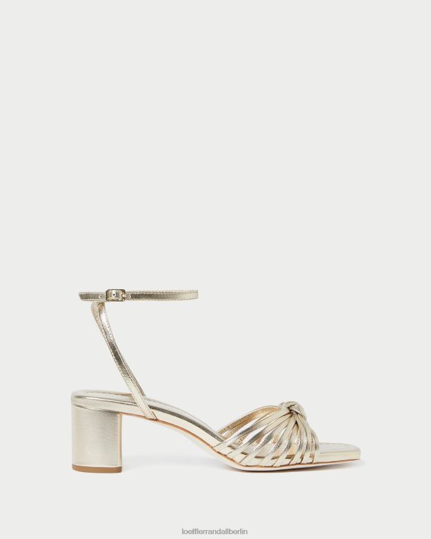 Loeffler Randall Frauen Olivia-Knoten in der Mitte des Absatzes RHV8H51 Sekt Schuhe