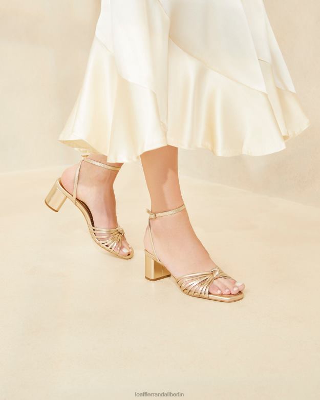 Loeffler Randall Frauen Olivia-Knoten in der Mitte des Absatzes RHV8H51 Sekt Schuhe
