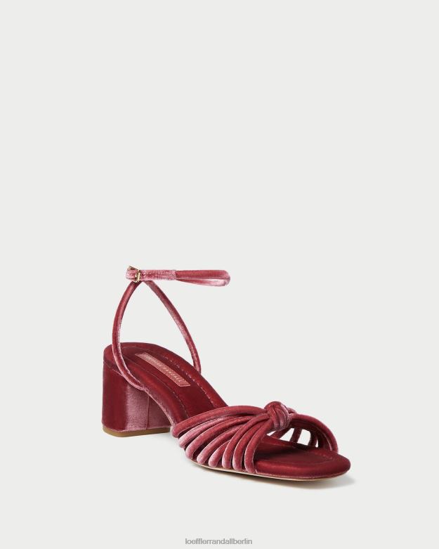 Loeffler Randall Frauen Olivia-Knoten in der Mitte des Absatzes RHV8H80 Teerose Schuhe