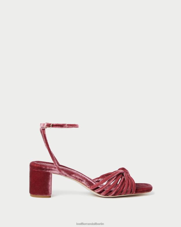 Loeffler Randall Frauen Olivia-Knoten in der Mitte des Absatzes RHV8H80 Teerose Schuhe