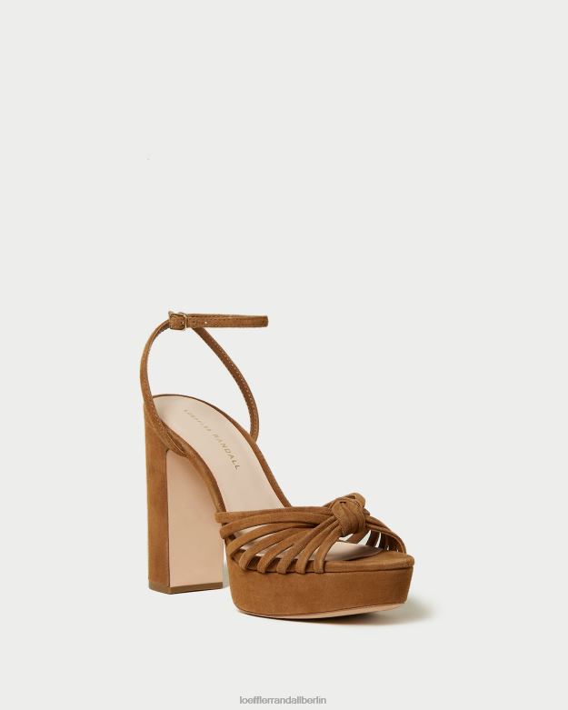 Loeffler Randall Frauen Rivka-Knoten-Plateausandale RHV8H81 Kakao Schuhe