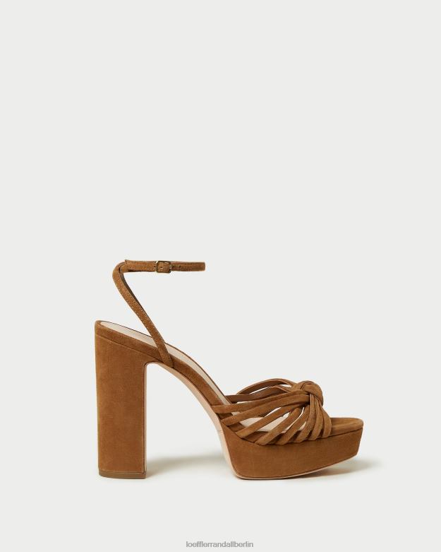 Loeffler Randall Frauen Rivka-Knoten-Plateausandale RHV8H81 Kakao Schuhe