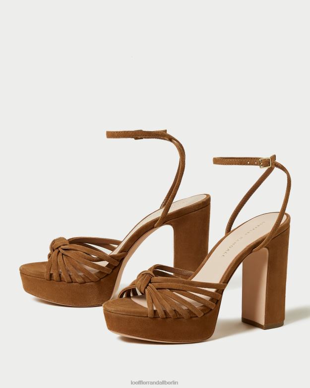Loeffler Randall Frauen Rivka-Knoten-Plateausandale RHV8H81 Kakao Schuhe