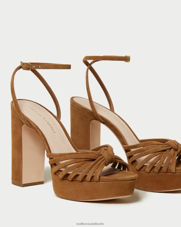 Loeffler Randall Frauen Rivka-Knoten-Plateausandale RHV8H81 Kakao Schuhe