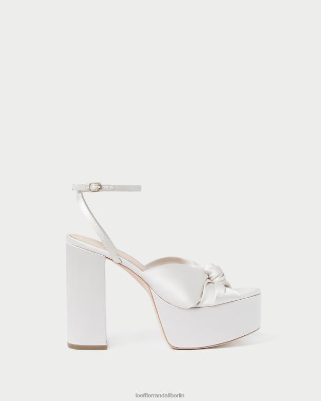 Loeffler Randall Frauen Roz-Knoten-Plattform RHV8H47 Creme Schuhe