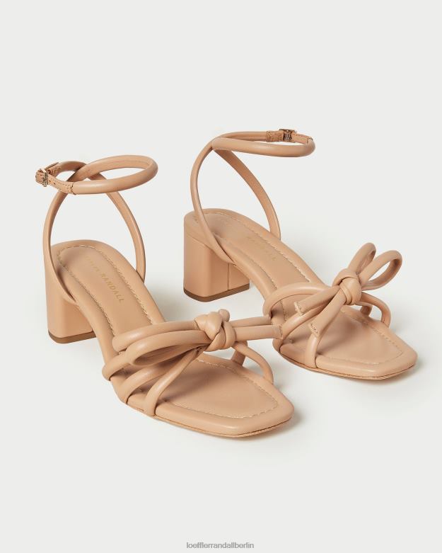 Loeffler Randall Frauen Sandale mit mittlerem Absatz und Mikel-Schleife RHV8H19 Düne Schuhe